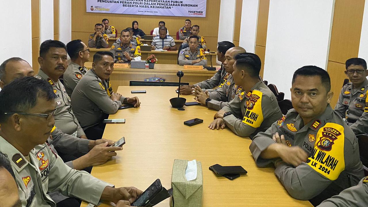 Menengok Persiapan Polisi Kawal Debat Pilkada Dumai