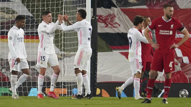 Tahan Imbang Liverpool, Real Madrid Melaju ke Semifinal Liga Champions