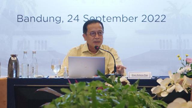 dalam Focus Group Discussion (FGD) dengan media di Bandung, Sabtu (24/9/2022).