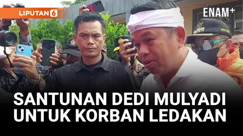 VIDEO: Dedi Mulyadi Beri Santunan 50 Juta untuk Keluarga Korban Ledakan Garut