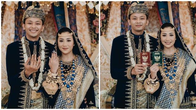 6 Momen Akad Nikah Adik Nikita Willy, Mewah dan Usung Adat Koto Gadang