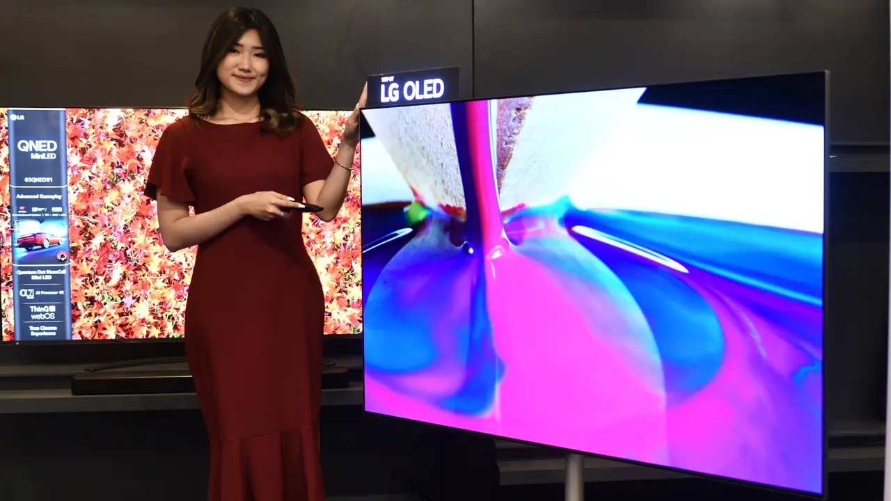 OLED dan QNED Mini LED TV