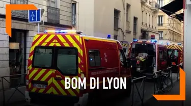 Setidaknya tiga belas orang terluka setelah ledakan terjadi di Lyon, Prancis pada 24 Mei.