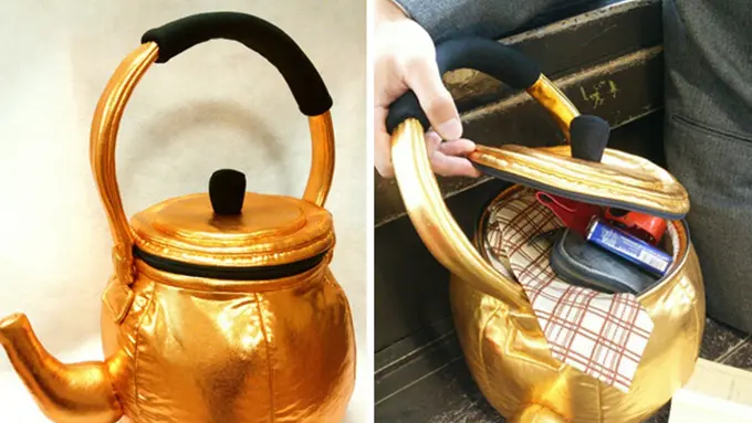 Unik Banget! Tas Menyerupai Teko Ini Sedang Viral di Jepang
