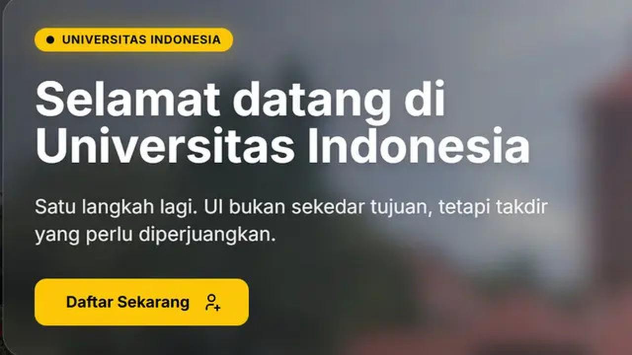 SIMAK UI 2026: Simak Jadwal Pelaksanaan dan Materi Ujian Lengkap Berikut Ini