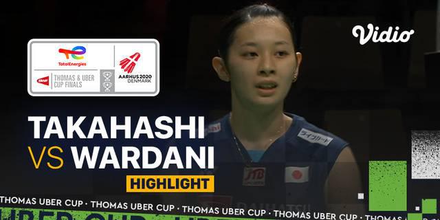 VIDEO: Highlights Piala Uber 2020, Putri Kusuma Wardani Telan Kekalahan Melawan Tunggal Putri Jepang