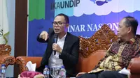 Ketika berada Universitas Diponegoro Semarang, Menaker Hanif Dhakiri menyinggung tentang sistem industri perikanan dan kesejahteraan nelayan,