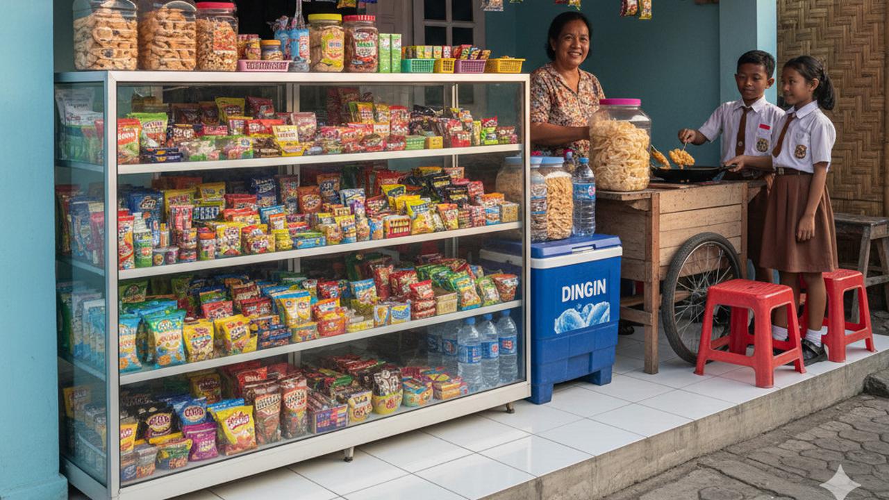 Fakta Baru: Warung Kelontong Banyak Gulung Tikar Digusur Ritel