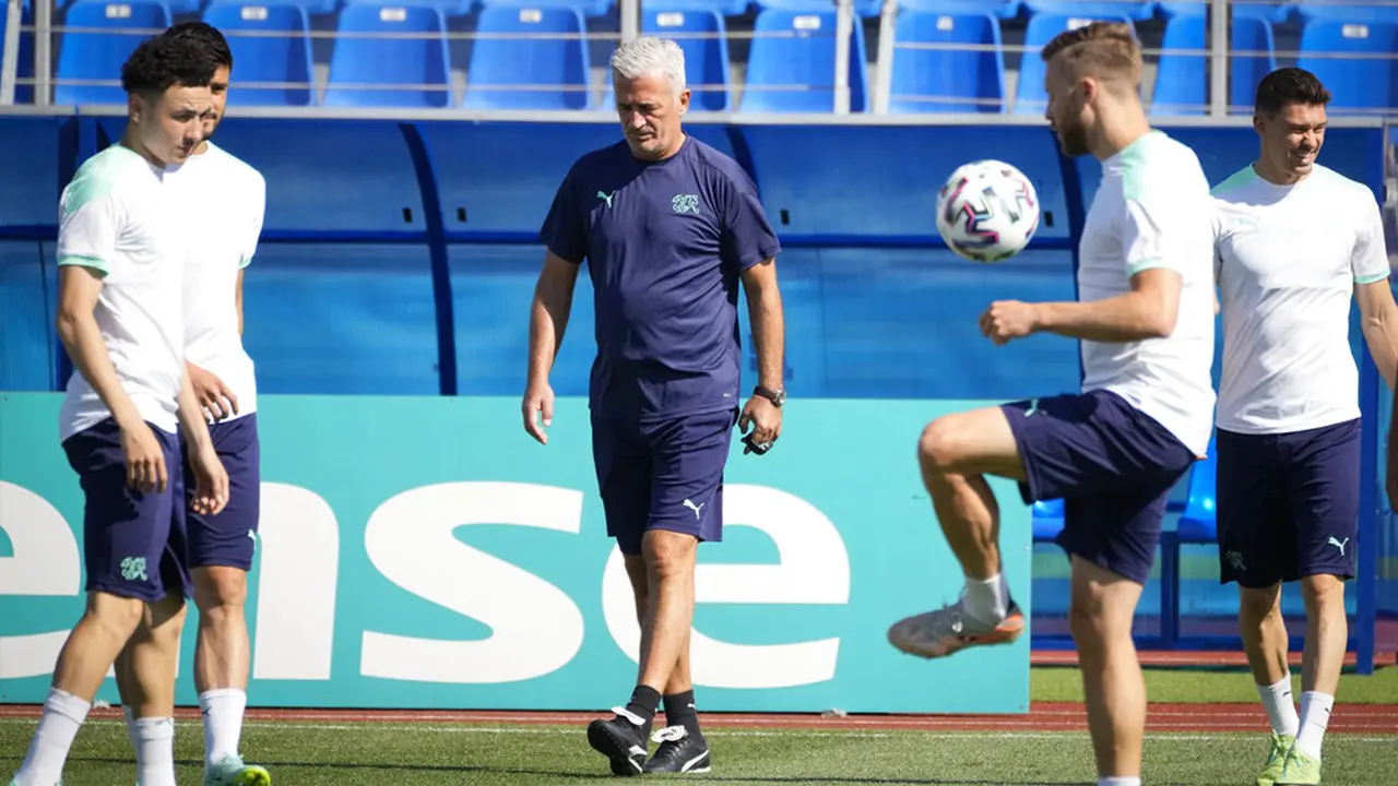 FOTO: Swiss Bersiap Hadapi Spanyol di Perempat Final Euro 2020