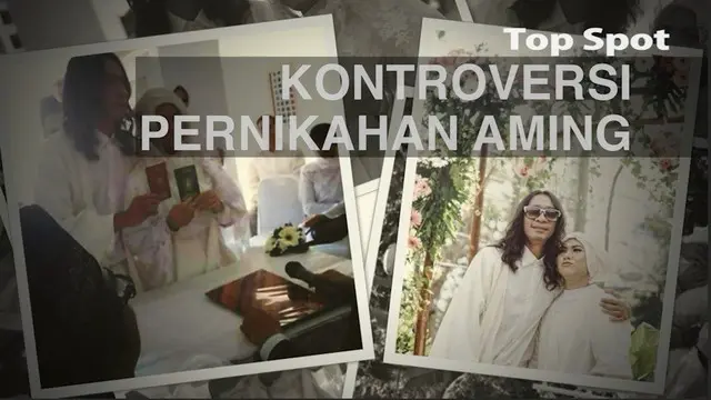 TOP SPOT: 6 Kontroversi Pernikahan Aming yang Menghebohkan Netizen
