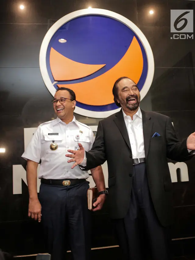 Anies Baswedan Bertemu Surya Paloh