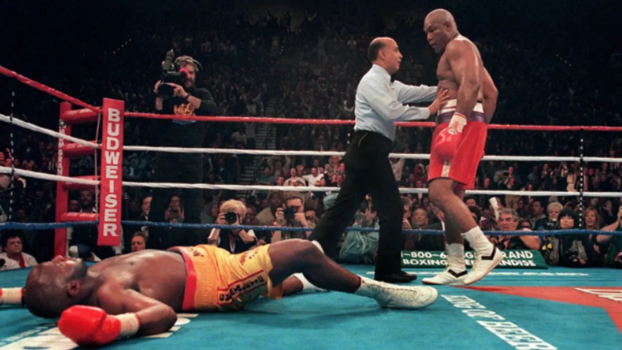 George Foreman Vs Michael Moorer