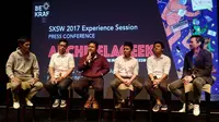 Perwakilan Start-Up dan Musisi Indonesia yang berkesempatan mengikuti Festival South by Southwest (SXSW) 2017 di Austin, Texas – Amerika Serikat (BEKRAF)