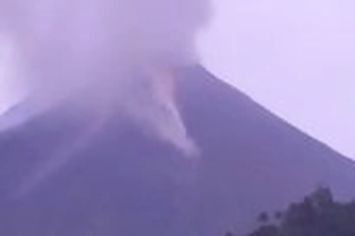 Gunung Karangetang.