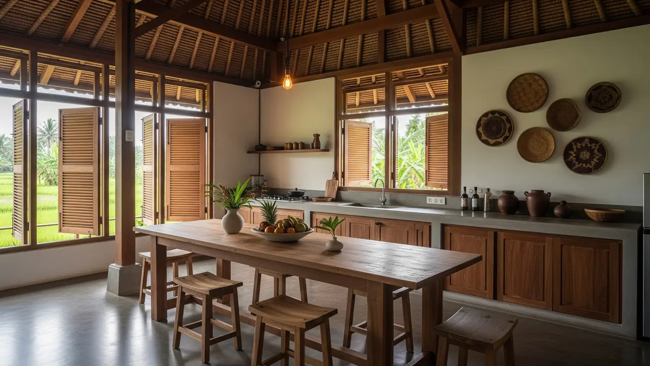Model Dapur Minimalis di Desa