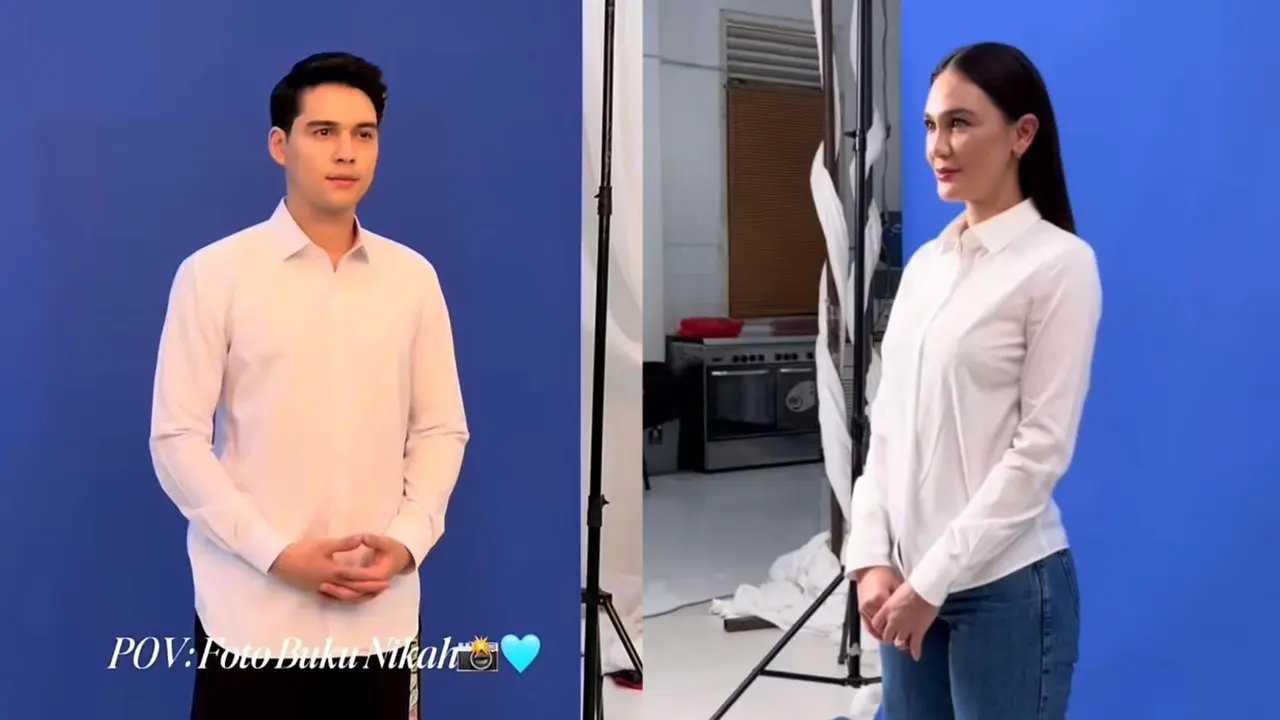 Terungkap Sesi Foto Buku Nikah Luna Maya dan Maxime Bouttier, Lebih Mirip Photoshoot