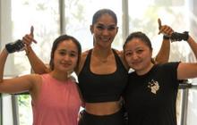 Aura Bumil Terpancar, 8 Foto Gritte Agatha Yang Tetap Rajin Nge-Gym Ketika Hamil