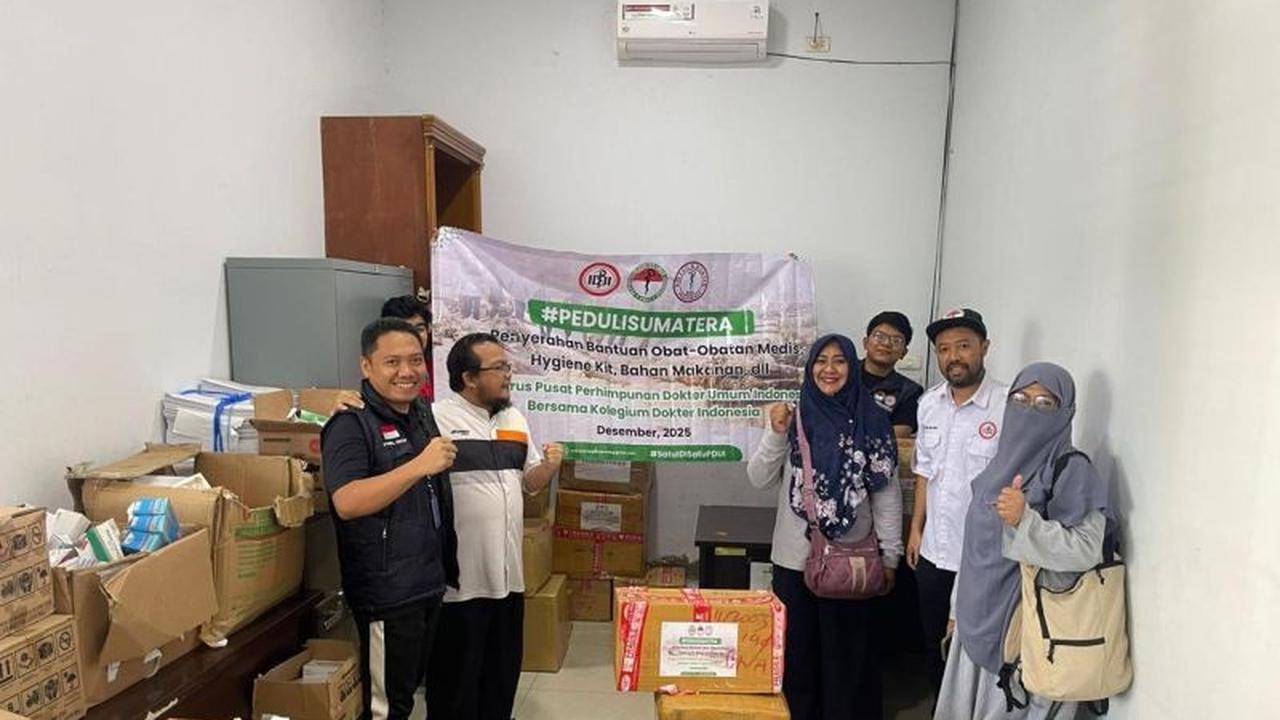 PDUI Komitmen Pastikan Pelayanan Kesehatan Pascabencana di Sumatera Berlanjut Optimal