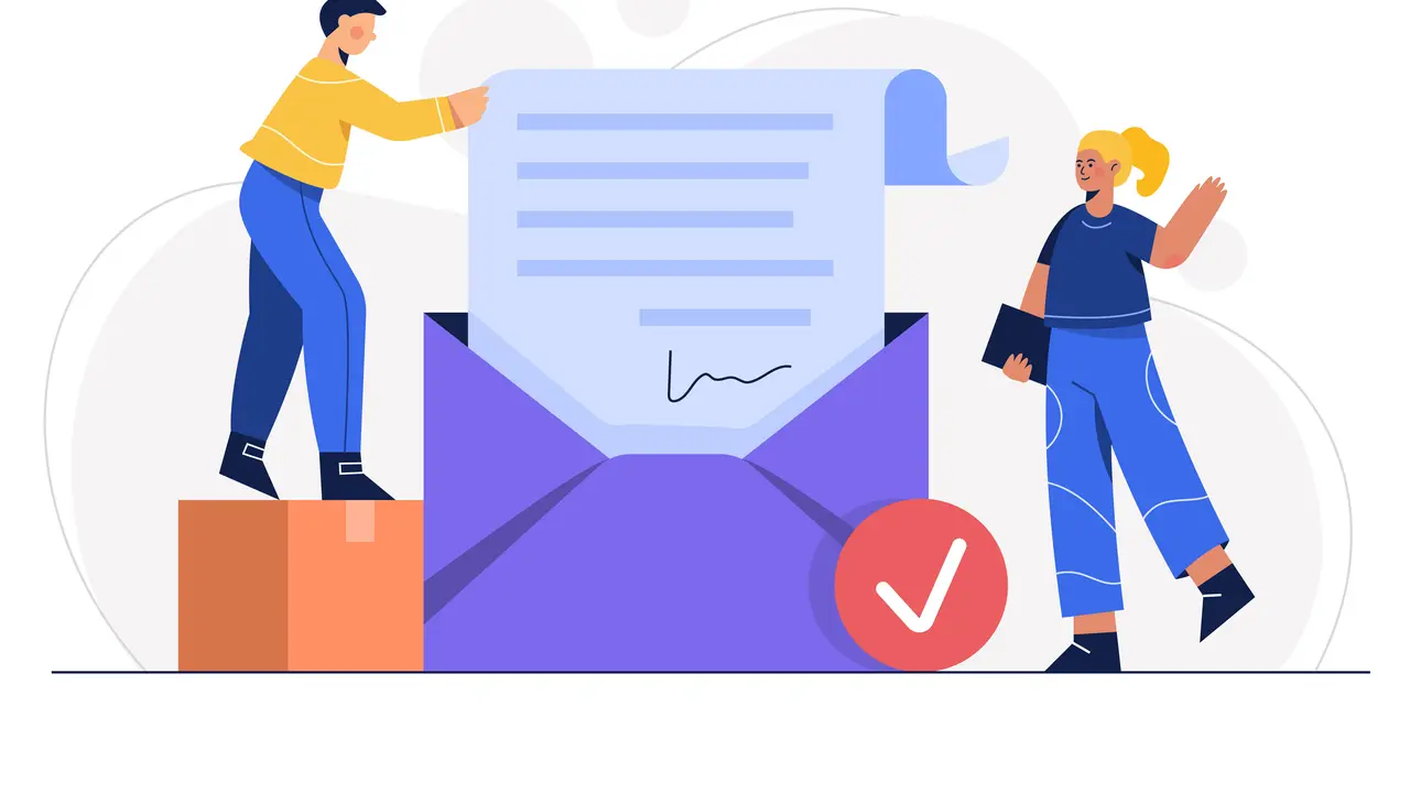 Ilustrasi personal letter