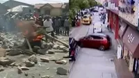 Ribuan orang menolak berdirinya pabrik semen di Pati, Jawa Tengah. Sebuah mobil menabrak salon karena tiba-tiba mobil mundur dengan cepat.