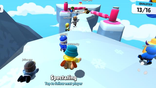 Stumble Guys dimainkan di Oppo Reno8 (Liputan6.com/Giovani Dio Prasasti)