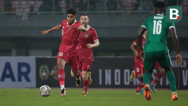 Timnas Indonesia vs Burundi