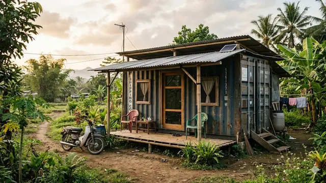 Model Rumah 1 Lantai Budget Rp30 Juta di Desa