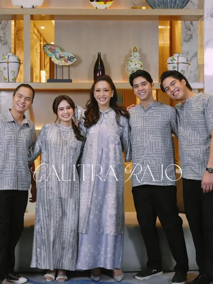 6 Adu Gaya Tampan Al, El, dan Dul Pakai Baju Lebaran yang Bisa Jadi Inspirasi