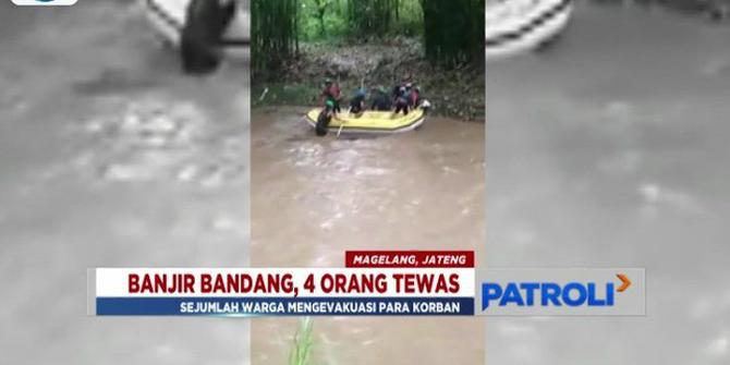 12 Pemandu Wisata di Magelang Terseret Banjir, 4 Orang Tewas