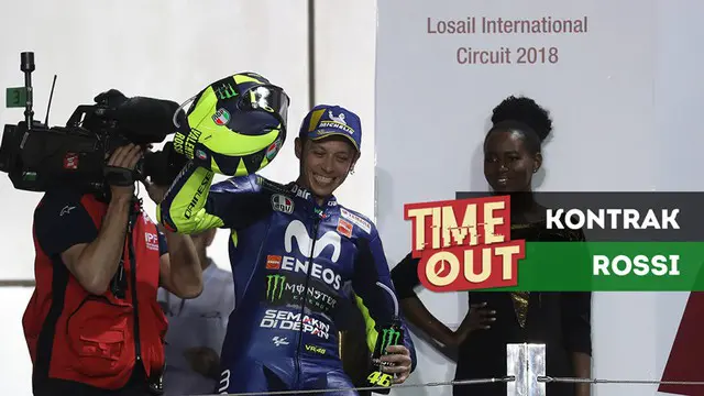 VIDEO: Ada yang Janggal Soal Kontrak Baru Valentino Rossi di Yamaha