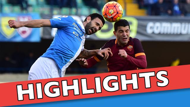 Chievo Tahan Ambisi Roma 3-3