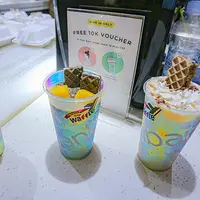 Kolaborasi Tango dan Ban Ban menghadirkan produk minuman unik dan kekinian dengan senasi manis dan kriuk