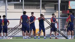 Spanyol U-17 akan menghadapi Timnas Mali U-17 dalam laga lanjutan penyisihan Grup B Piala Dunia U-17 2023 di Stadion Manahan, Senin (13/11). (doc.LOC WCU17/RKY)