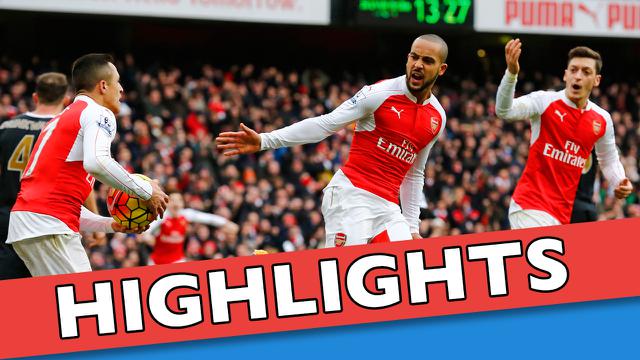 Arsenal vs Leicester 2-1: Drama Injury Time Menangkan The Gunners