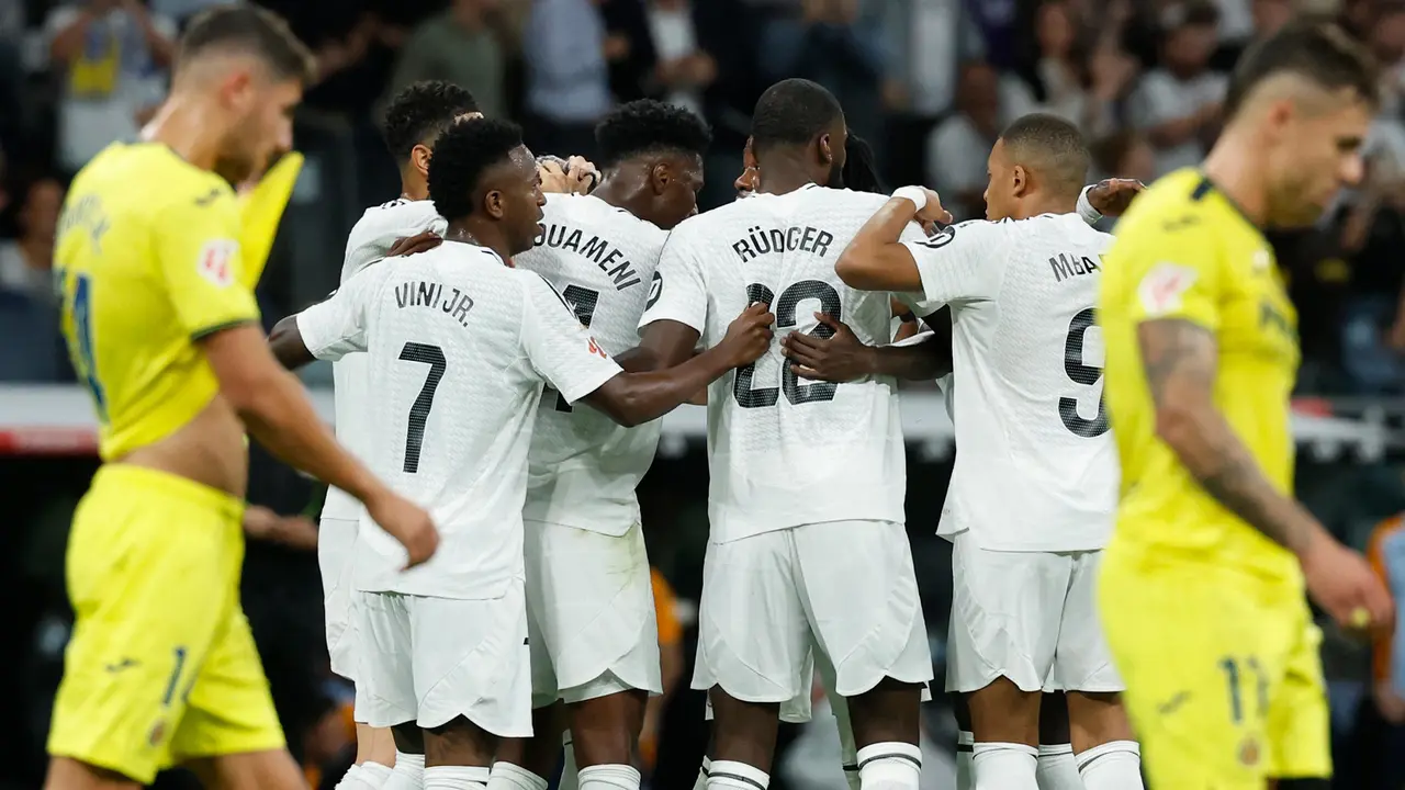 Tampil Dominan, Real Madrid Bungkam Villarreal Dua Gol Tanpa Balas