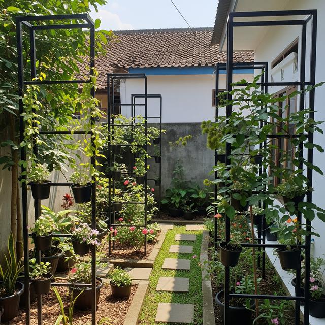 9 Model Kebun Rambat DIY untuk Halaman Belakang Rumah, Bikin Asri dan Sejuk