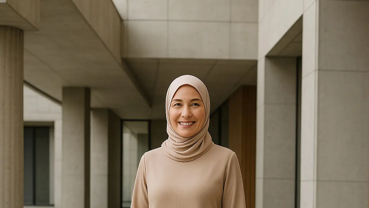 Model Gamis untuk Usia 45 Tahun