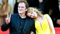 Hubungan Quentin Tarantino dan Uma Thurman kini resmi sebagai sepasang kekasih