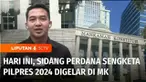 Sidang perdana sengketa Pilpres hari ini digelar di Mahkamah Konstitusi Jakarta. Dan sudah ada rekan kami Ramaditya Domas di lokasi saat ini.