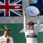 Valtteri Bottas memenangi seri perdana F1 2019 yang berlangsung di Melbourne, Australia. (AFP/Asanka Brendon Ratnayake)