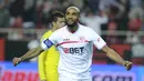 Frederic Kanoute. Pemain kelahiran Mali ini hijrah ke La Liga pada musim 2005/06 setelah sebelumnya bermain di Liga Inggris. Selama 7 musim memperkuat Sevilla, ia telah mencetak 89 gol dalam 209 penampilannya. (AFP/Cristina Quicler)