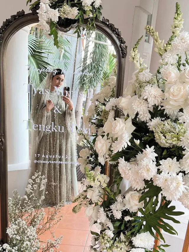 6 Potret Tyas Mirasih di Momen Pengajian Jelang Nikah dengan Tengku Tezi, Menawan