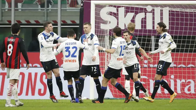 AC Milan Remuk 0-3 dari Atalanta