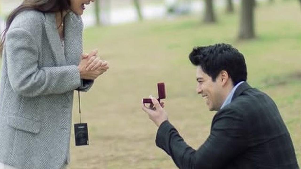 ilustrasi tunangan maxime bouttier dan luna maya