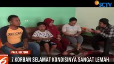 Satu persatu jenazah ditemukan diantara reruntuhan puing-puing bangunan yang rata dengan tanah.
