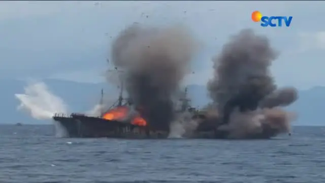 Perang terhadap pencurian ikan di perairan Indonesia oleh nelayan asing terus dilakukan oleh Menteri Kelautan dan Perikanan Susi Pudjiastut