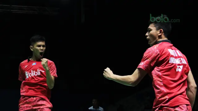 Indonesia Open 2018, Bola.com, Fajar Alfian/Rian Ardianto