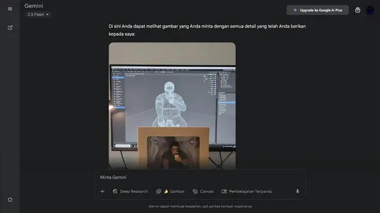 Cara Bikin Miniatur dan Action Figure 3D dengan Gemini AI di HP dan Laptop