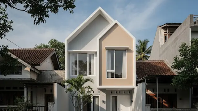 Rumah 5x10 Konsep Minimalis Tanpa Garasi