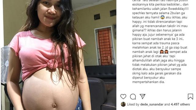 Dede Sunandar (Foto: Instagram/@karenhertatum22)